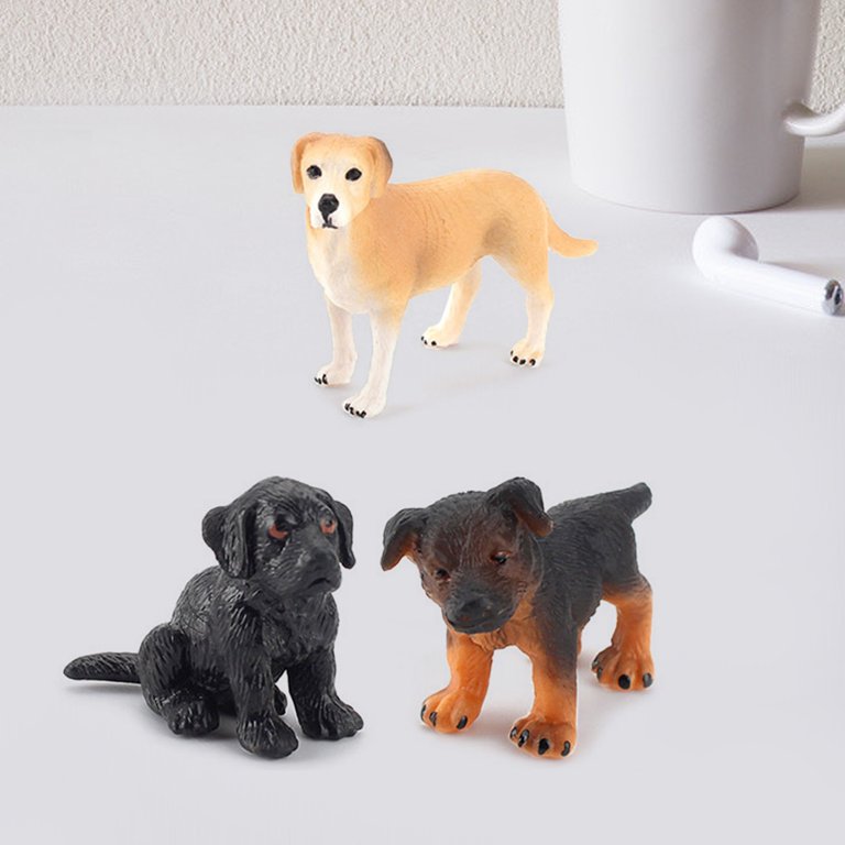 Small plastic dog clearance figures