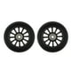 thumbnail image 2 of 1 par de ruedas de PU de 100 mm para patines de velocidad, carrito para kit de patinaje al aire libre Negro, 2 of 9