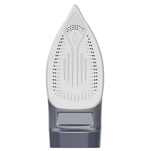 EUROSTAR Full-Size Steam Iron with Ceramic Soleplate (Gray)