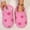 Red, variant on Women's Closed Toe Mule Slippers Polka Dot Faux Fur Upper Plush Lining Soft Cushioned Non-Slip Sole Indoor Outdoor Winter Casual Footwear(Pink,36)