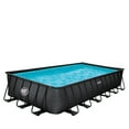 thumbnail image 1 of Funsicle 24' x 12' x 52" Oasis Rectangle Outdoor Above Ground Swimming Pool, 1 of 11