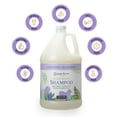 thumbnail image 4 of Ginger Lily Farms Botanicals Moisturizing Shampoo for All Hair Types, 100% Vegan & Cruelty-Free, Lavender Chamomile Scent, 1 Gallon Refill (128 fl oz), 4 of 6
