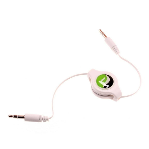 Retractable Aux Cable for OnePlus Nord N20 5G Phone - 3.5mm Adapter Car Stereo Aux-in Audio Cord Speaker Jack Wire for OnePlus Nord N20 5G