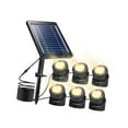 thumbnail image 2 of Focos solares para paisajismo, luces solares para estanques, tanques y jardines al aire libre. Blanco cálido, 2 of 9
