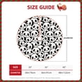 thumbnail image 2 of Sikiie Cute Panda Nativity Christmas Tree Skirt, Jesus Christian Winter Holiday Tree Mat Decoration(30-48IN)48", 2 of 6