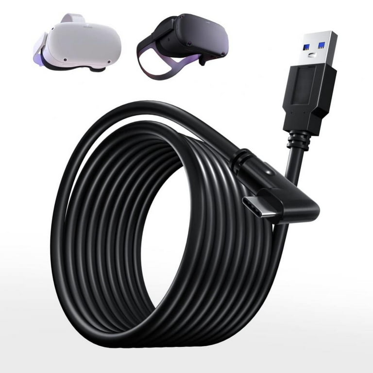 Link Cable 16 FT Compatible with Oculus Quest 2, High Speed PC Data  Transfer Oculus Quest 2 Link Cable, Fast Charging USB 3.0 to USB C Cable  for VR
