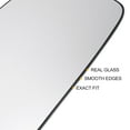 thumbnail image 4 of Reemplazo de vidrio de espejo retrovisor superior izquierdo de Unique Bargains, vidrio blanco no calefaccionado, adecuado para Nissan NV400 10-21, 4 of 6