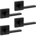 thumbnail image 1 of Poignée de Porte Mate Réversible Levier d'Intimité Poignées de Porte Intérieures pour Portes de Chambre et de Salle de Bain Serrure de Porte de Salle de Bain/chambre Sans Clé Déco Maison Moderne, 1 of 10