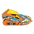 thumbnail image 2 of WOW Watersports Zinger Comfortable Towable 2 Person Boating Lake Inflatable Deck, 2 of 4