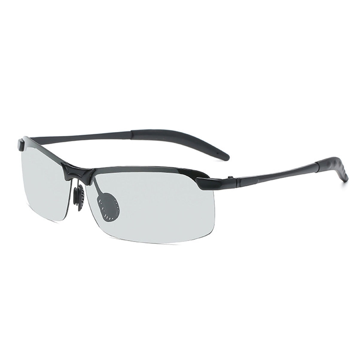 Smart photosensitive colorchanging polarized sunglasses day and night