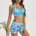 thumbnail image 1 of Trajes de baño tankini para mujer Trajes de baño de dos piezas con estampado de moda para mujer Tirantes ajustables Sin espalda Trajes de baño para mujer Trajes de baño tankini para mujer, 1 of 7