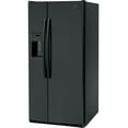 thumbnail image 4 of General Electric Side by Side Freestanding Refrigerator, Black, 4 of 5