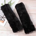 thumbnail image 2 of Plush Car Seat Shoulder Pads for Comfortable Driving Black Properly Padded Design Easy to Install Fits Any Car Interior, 2 of 8