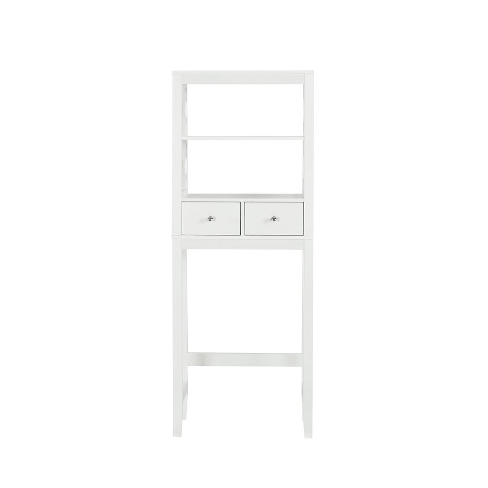 Spirich Home Modern X Frame Bathroom Shelf Over The Toilet, Bathroom