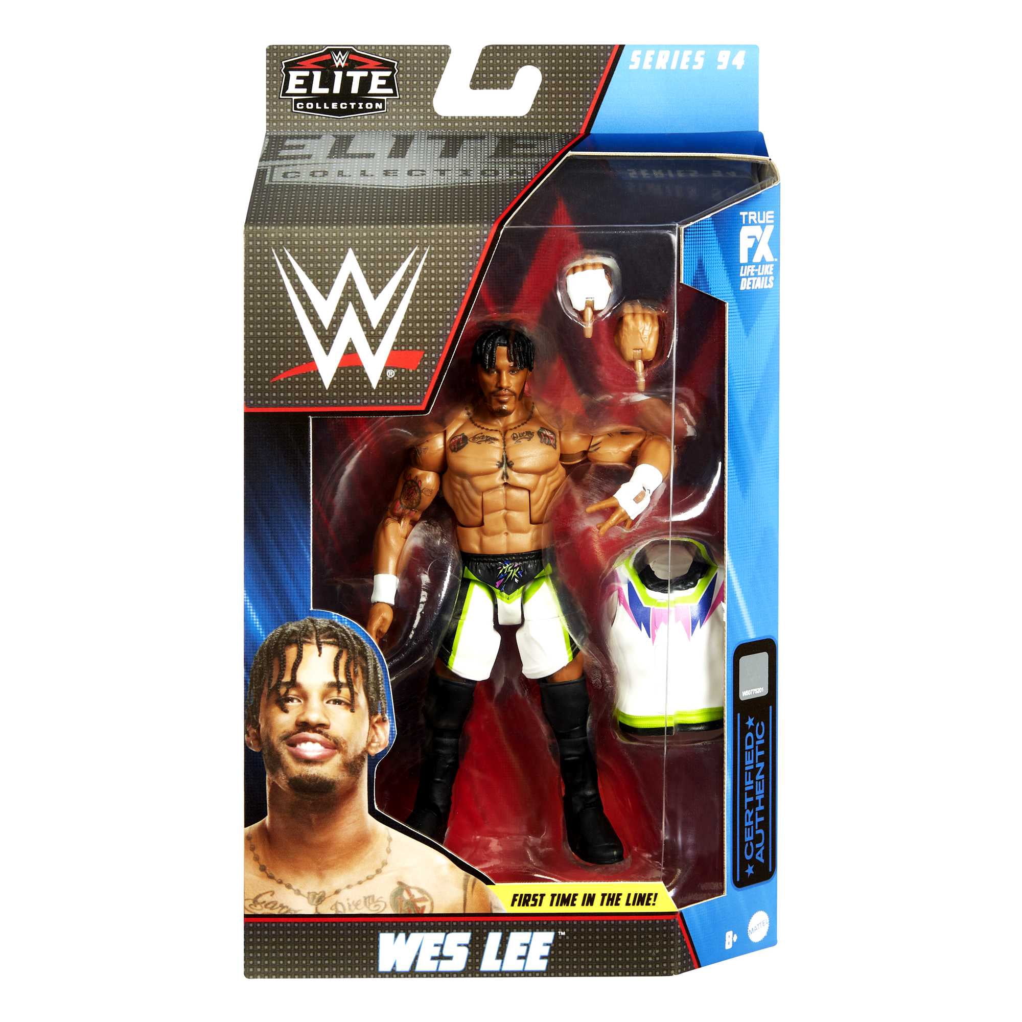 WWE Wes Lee Elite Collection Action Figure, 6-inch Posable Collectible
