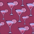 thumbnail image 1 of Ahgly Company Machine Washable Indoor Square Transitional Crimson Red Area Rugs, 7' Square, 1 of 7