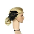 1920s headpiece feather