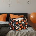 thumbnail image 5 of Storage Bin Closet Organizer Bins with Handles, Halloween Spider Decorative Collapsible Canvas Cube Storage Baskets for Nursery Shelf, Clothes, Toy, Towel, Book, 38x26x25cm, 5 of 8