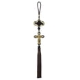 thumbnail image 2 of Cross Jesus Christian Religious Home Garden Accessories Pendant Rearview Mirror Door Handle Ornament Birthday, 2 of 5