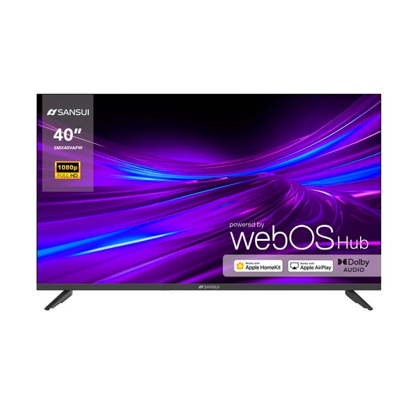 SANSUI SMX40VAFW TV 40 Full HD Smart TV, WiFi Sistema Operativo WebOS Series 2024 (40 Full HD)