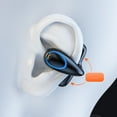 X33 Clip On Open Ear Headphones Bone Conduction Headset Sports ...