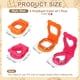 thumbnail image 2 of Uxcell 2 Paquete Cortador de Sándwich Sin Corteza, Forma Cuadrada/Corazón, Sellador de Sándwich Sin Corteza para Hacer Pan y Galletas DIY para Desayuno, Almuerzo y Té de la Tarde (Naranja/Rojo Rosa), 2 of 7