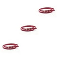 thumbnail image 2 of Ruiboury Comfortable To Wear And Good Gift Choice Luxury Women Belt Various Color Red 3Set, 2 of 6