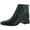 Black, variant on Circus by Sam Edelman Womens Daysi Faux Leather Crocodile Print Ankle Boots