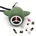 thumbnail image 3 of Mini altavoz inalámbrico con forma de avión compatible con Bluetooth Ranura para tarjeta AUX TF (verde militar)-135450.04, 3 of 8