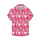 thumbnail image 4 of Blusa y camisa de manga corta con cuello vuelto Camisa de manga corta estampada para hombre Tops casuales con cuello vuelto Camisa Blusa Tops para hombre, 4 of 5