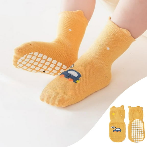 Saving Clearance!Compression Socks for Children Floor Socks Children's Toddler Socks Cotton Breathable Non-slip Bottom Children's Socks Trampoline Socks