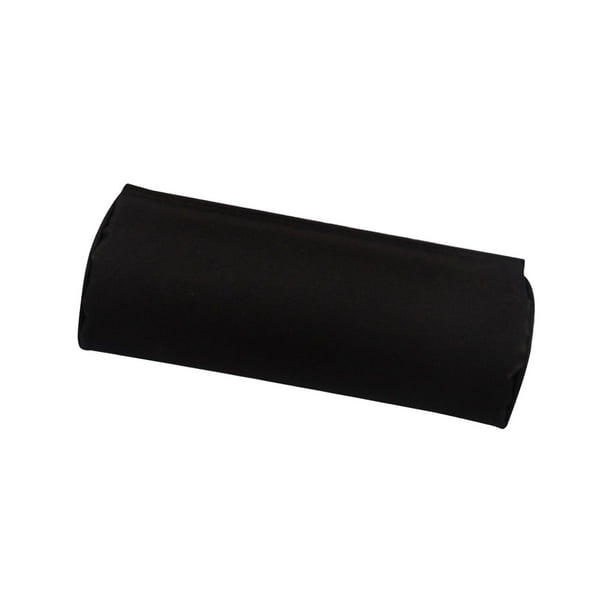 Almohada para silla plegable, portátil, para adultos, fácil de llevar, almohada para silla de Camping al aire libre Negro