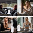 thumbnail image 4 of Essential Oil Diffuser Waterless Dual Fluid Cold Mist Aromatherapy Machine for Car Office Bedroom, 4 of 7