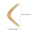thumbnail image 4 of Dsseng 1PC Outdoor Sports Wooden Returning Boomerang Outdoor Sports Use Accessory, 4 of 6