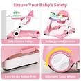 thumbnail image 2 of Baby Walker LAUJIA Music and Lights 5 en 1 con juguetes extraíbles, 2 of 6