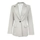 thumbnail image 3 of Saco largo de Mujer Elegante Atemporal Blanco Chica, 3 of 3