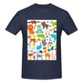 thumbnail image 4 of Bingfone Animals Men'S Loose Fit Short-Sleeve Pocket T-Shirt, 4 of 7