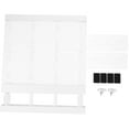 thumbnail image 3 of FUTUREORYY Tablette Ajustable pour Garde-Robe Extensible pour Garde-Robe Blanc Lot de 1, 3 of 7