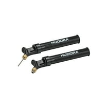 HUDORA Ball Pump In & Out in black - high-quality ball air pump for soccer / basketball / volle