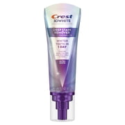 Crest 3D White Brilliance Deep Stain Remover Whitening Toothpaste, Mint, 3.1 oz