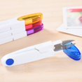 thumbnail image 4 of CAYU DIY Sewing Scissor Stainless Steel Plastic Cross Stitch Fishing Line Tailor's Embroidery Scissors Cutter With Cap Sewing Tools, 4 of 5