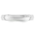 thumbnail image 2 of Auriga 14k White Gold 4mm Knife Edge Women's Wedding Band Size- 5, 2 of 4