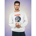 thumbnail image 2 of NASA Nasa Earth Atmosphere Sweatshirt Men -NASA Designs, Male Medium, 2 of 4