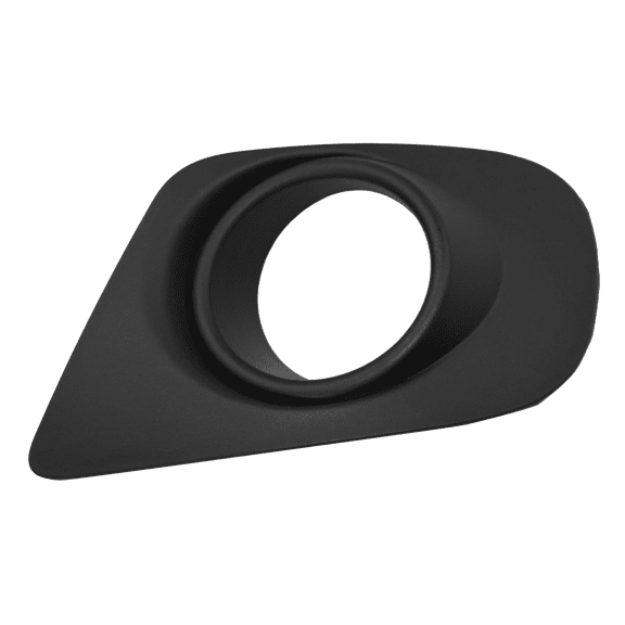 Fog Light Trim Compatible with 2011-2019 Dodge Journey Front, Right Passenger Textured Black