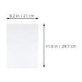 thumbnail image 4 of CIMAXIC Fête 100 Pcs Feuilles de Papier Mouchoir Blanc Feuilles de Papier d'Emballage Papier Mouchoir d'Archivage Papier Non Tamponné Papier d'Entrelacement Remplissage de Boîte de Cadeaux de Fête pour Vêtements Textiles Rangement et Arts Artisanat, 4 of 5
