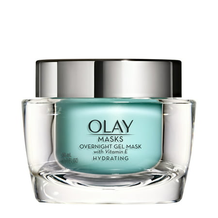 Olay Hydrating Overnight Gel Face Mask with Vitamin E, 1.7 fl