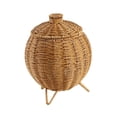 thumbnail image 4 of Cestas de almacenamiento tejidas a mano, cesta para huevos, cesta tejida con ilustraciones, cesta de mimbre de imitación para decoración del hogar del, 4 of 8
