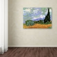 thumbnail image 3 of Trademark Fine Art Vincent van Gogh Wheatfield Canvas Wall Art - 14x19, 3 of 3