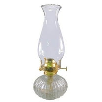 21st Century Products Ellipse Glass Hurricane Oil Lamp