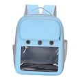 thumbnail image 3 of Mochila para perros, mochila para senderismo para mascotas, mochila ventilada para perros, bolsa de transporte para pesca, senderismo, Camping al aire Azul, 3 of 8